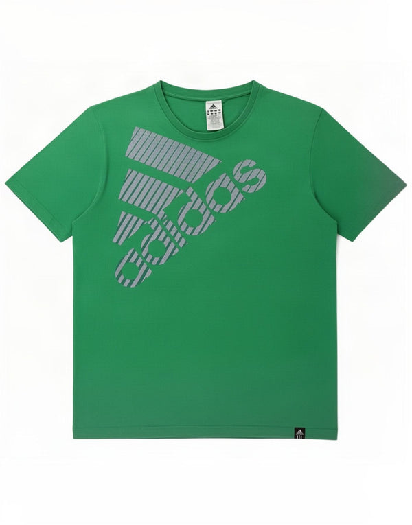 Ανδρικό γραφικό T-Shirt Adidas Top XL Πράσινο βαμβακερό