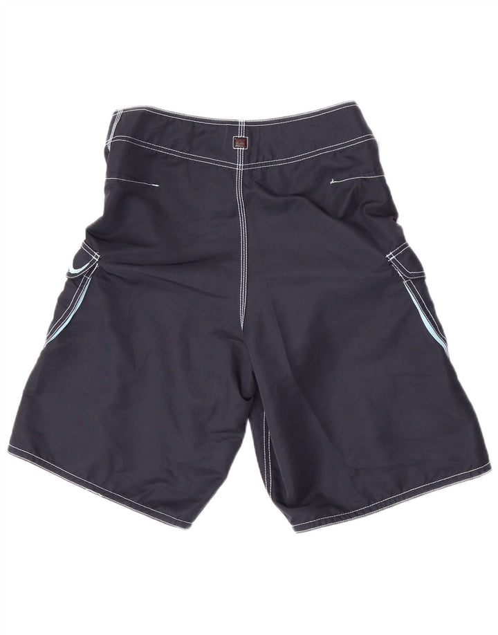 Ανδρικό σορτς κολύμβησης Quiksilver Graphic Cargo με μεσαίο μπλε ναυτικό πολυεστέρα