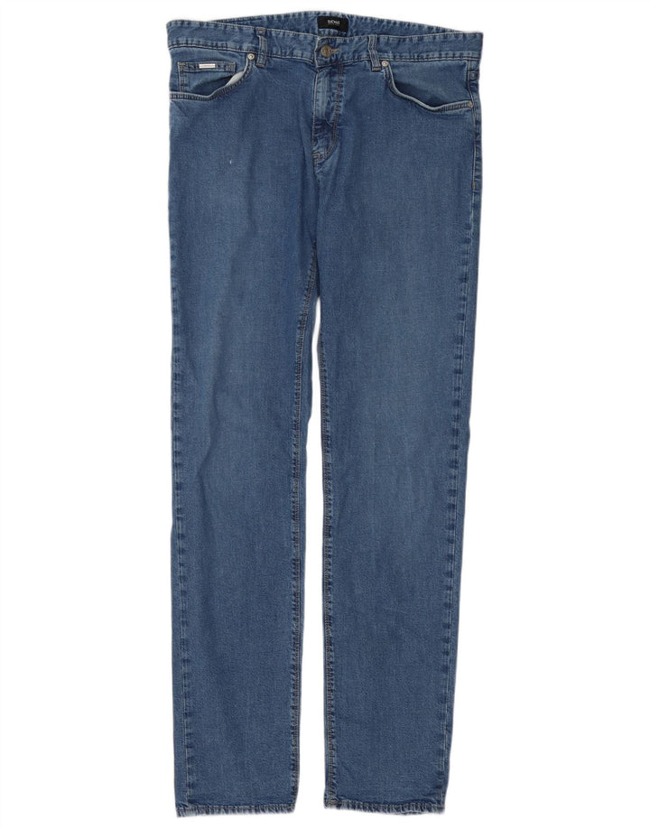 Hugo Boss Γυναικείο Slim Jeans W33 L34 Μπλε βαμβακερό
