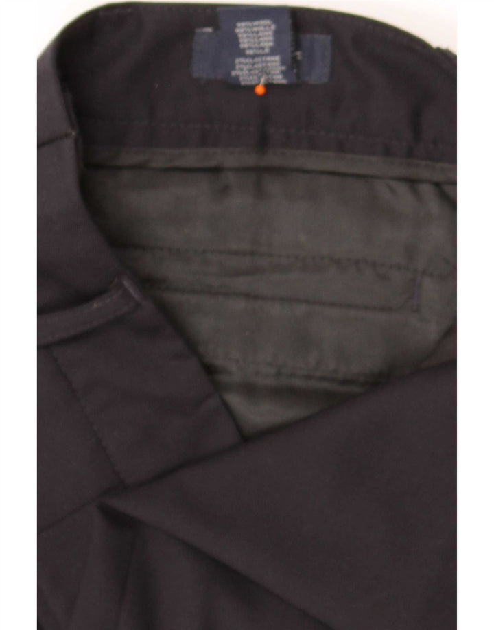 Gant γυναικείο μποτάκι παντελόνι UK 12 Medium W34 L33 μαύρο μαλλί