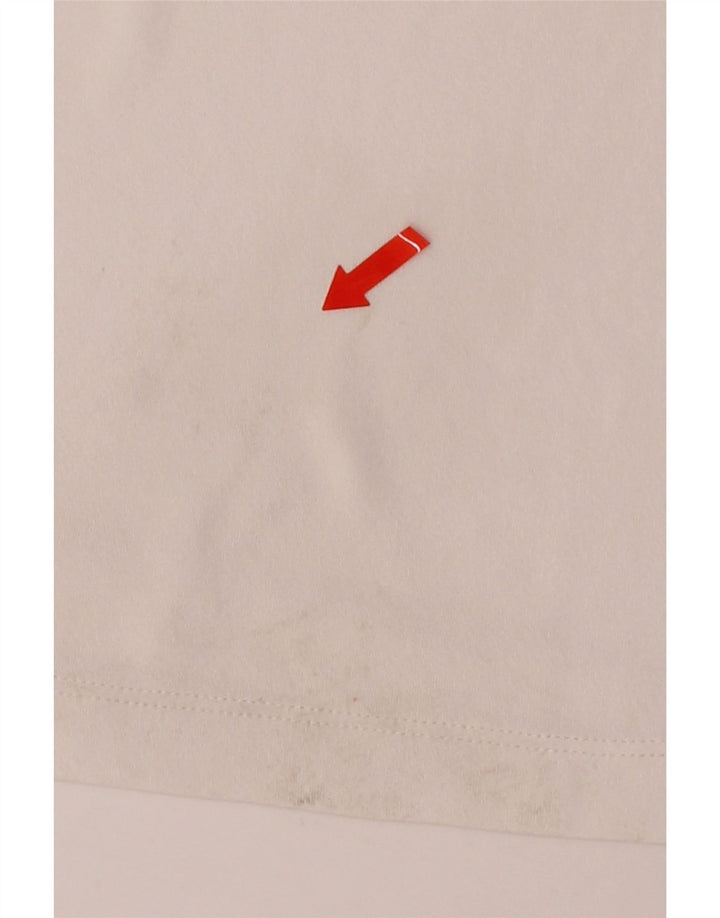 ICEBERG Womens Crop Vest Top IT 42 Medium White Vintage Iceberg and Second-Hand Iceberg from Messina Hembry 