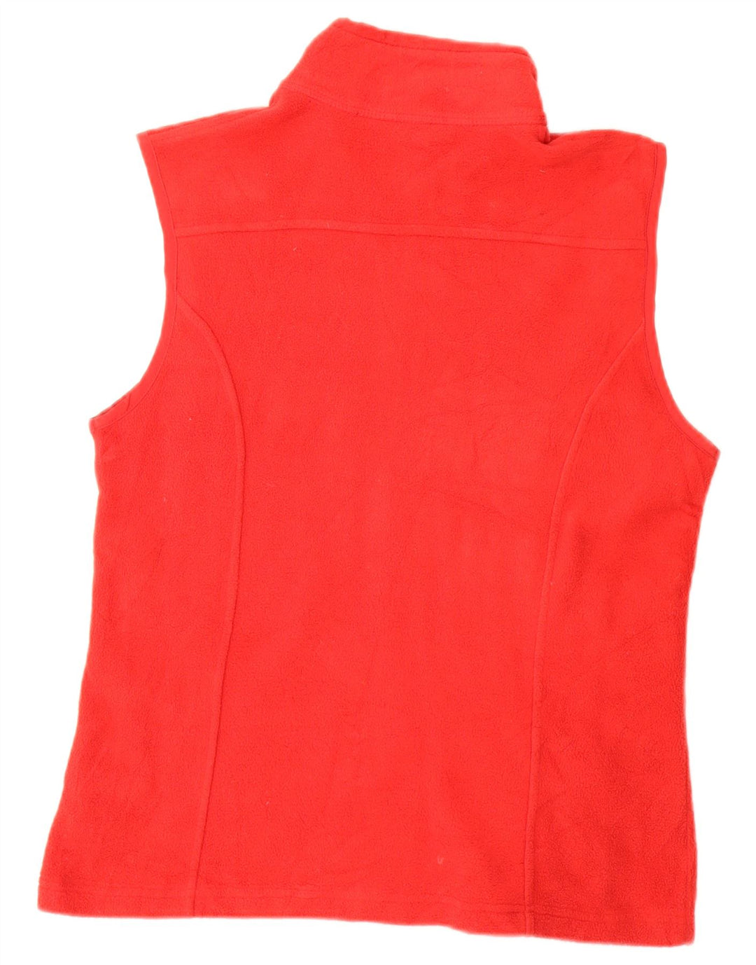 Eddie Bauer Γυναικείο Fleece Gilet UK 14 Medium Red Polyester