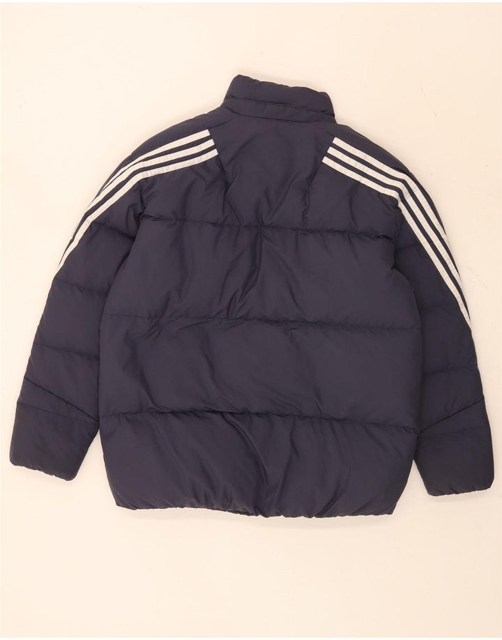 Μπουφάν Adidas Boys με επένδυση 13-14 ετών Navy Blue Polyester