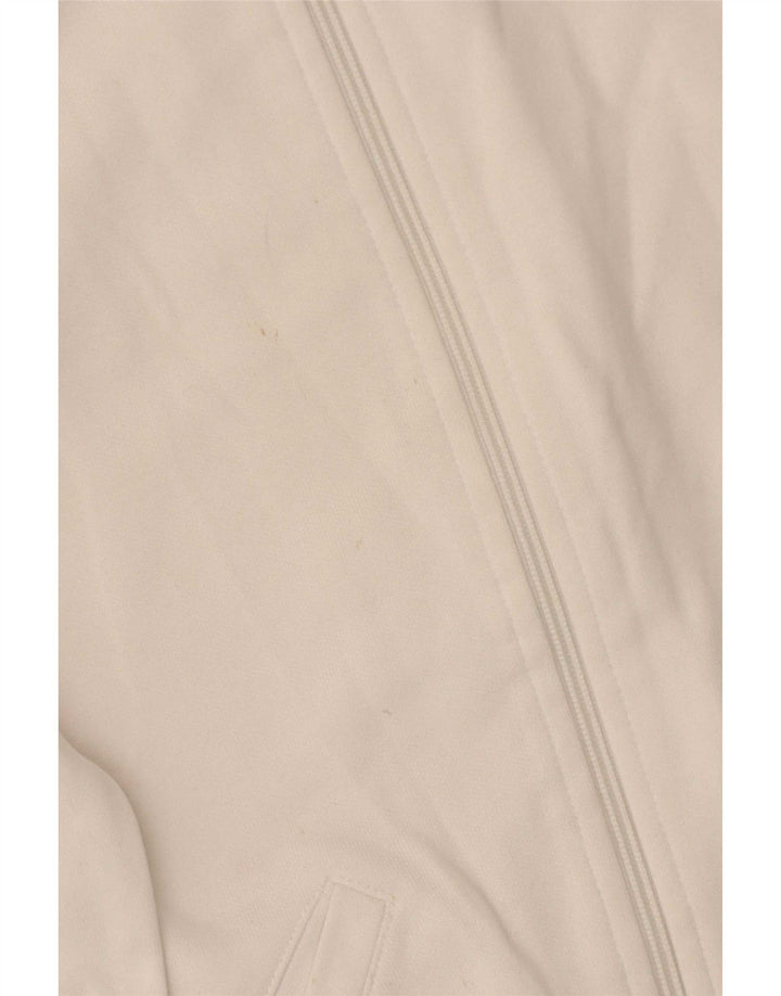 Champion γυναικεία αθλητική φόρμα Top Jacket UK 14 Medium White Colourblock Βαμβακερό