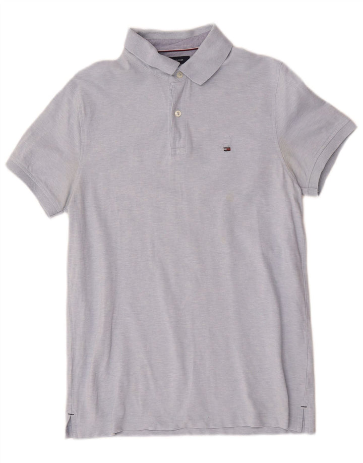 Tommy Hilfiger Ανδρικό πουκάμισο Polo Slim Fit, μεσαίο βαμβακερό