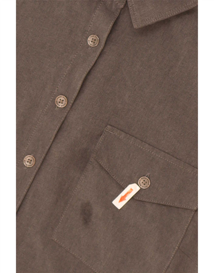 Γυναικείο αμάνικο πουλόβερ πουκάμισο Eddie Bauer UK 18 XL Grey Polyester