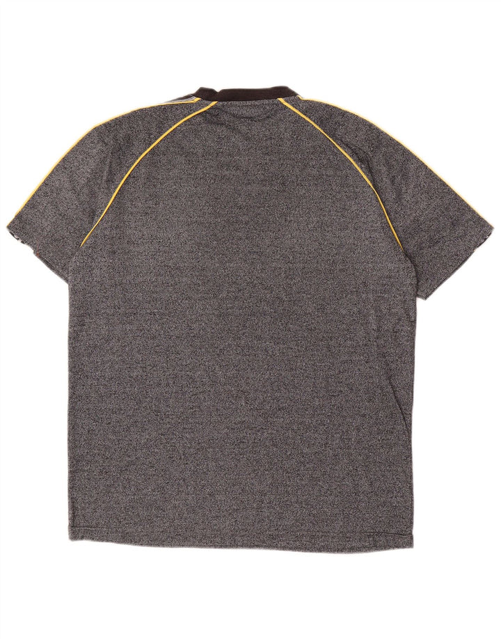 Ανδρικό γραφικό T-Shirt ASICS Top Medium Grey Colourblock