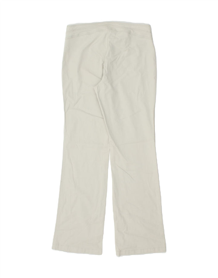 PACIFIC TRAIL Womens Bootcut Casual Trousers W33 L31  White Cotton Vintage Pacific Trail and Second-Hand Pacific Trail from Messina Hembry 
