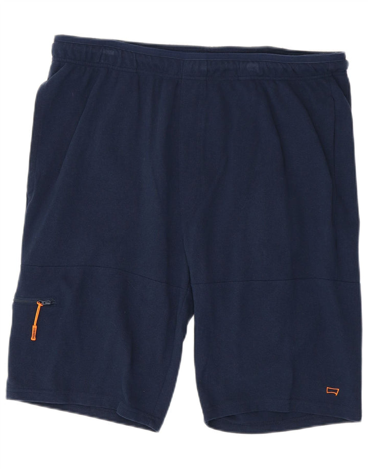 Ανδρικό αθλητικό σορτς CARRERA XL Navy Blue Cotton