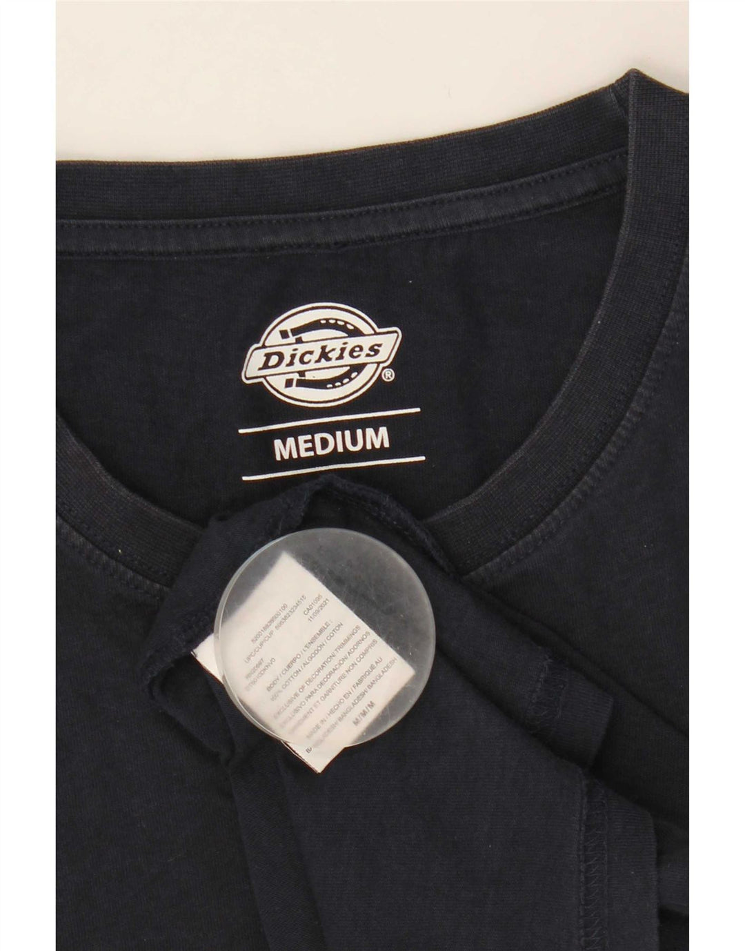 Ανδρικό γραφικό T-Shirt Dickies Top από μεσαίο ναυτικό μπλε βαμβακερό