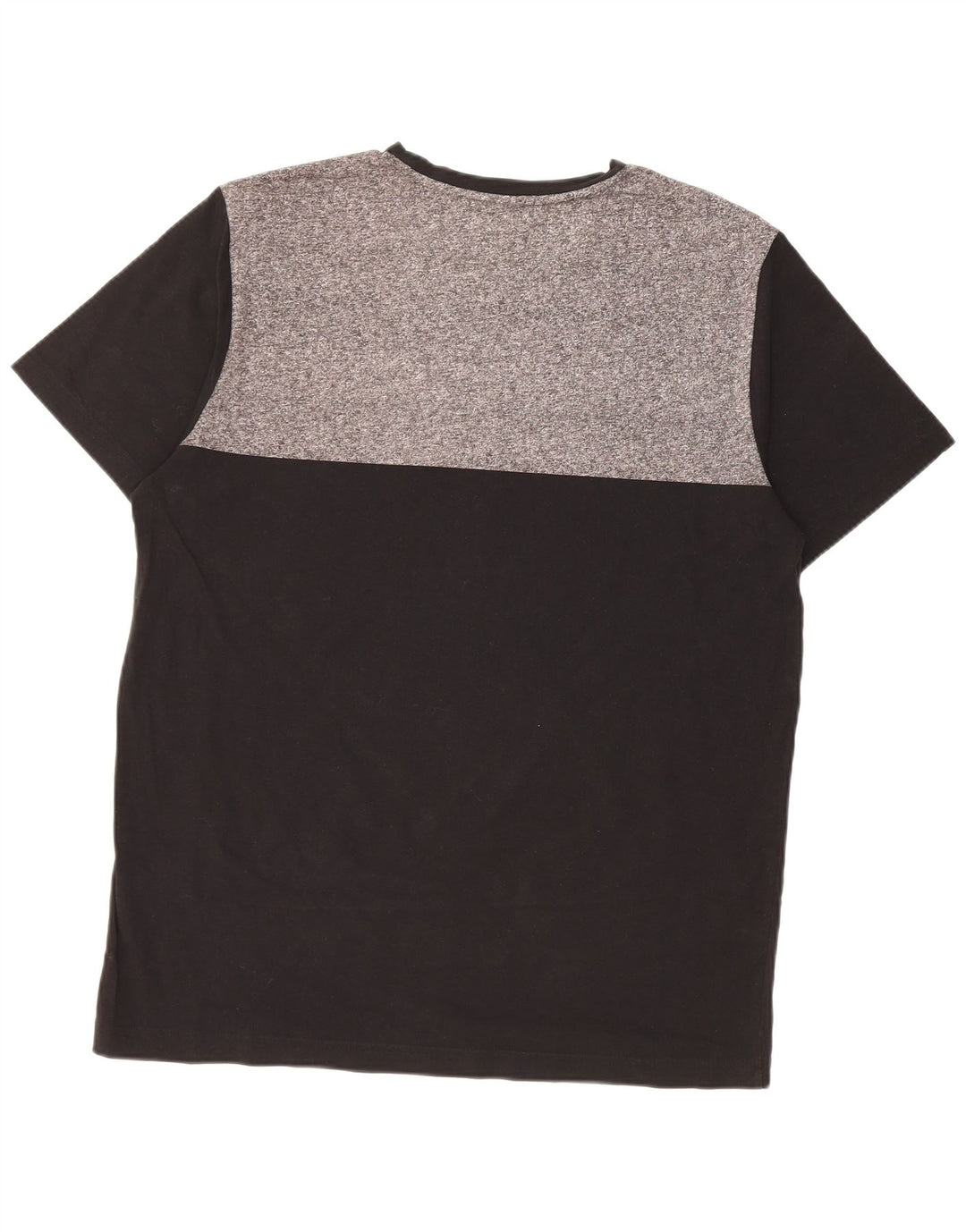 Ανδρικό γραφικό μπλουζάκι HUGO BOSS Top Large Black Colorblock Βαμβακερό