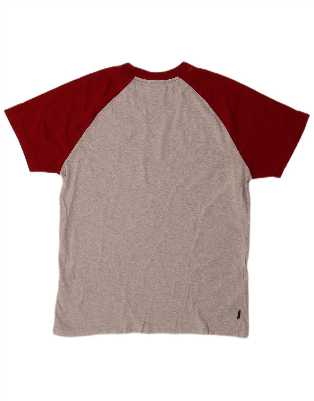 Ανδρικό μπλουζάκι Superdry Top Medium Grey Colourblock Βαμβακερό