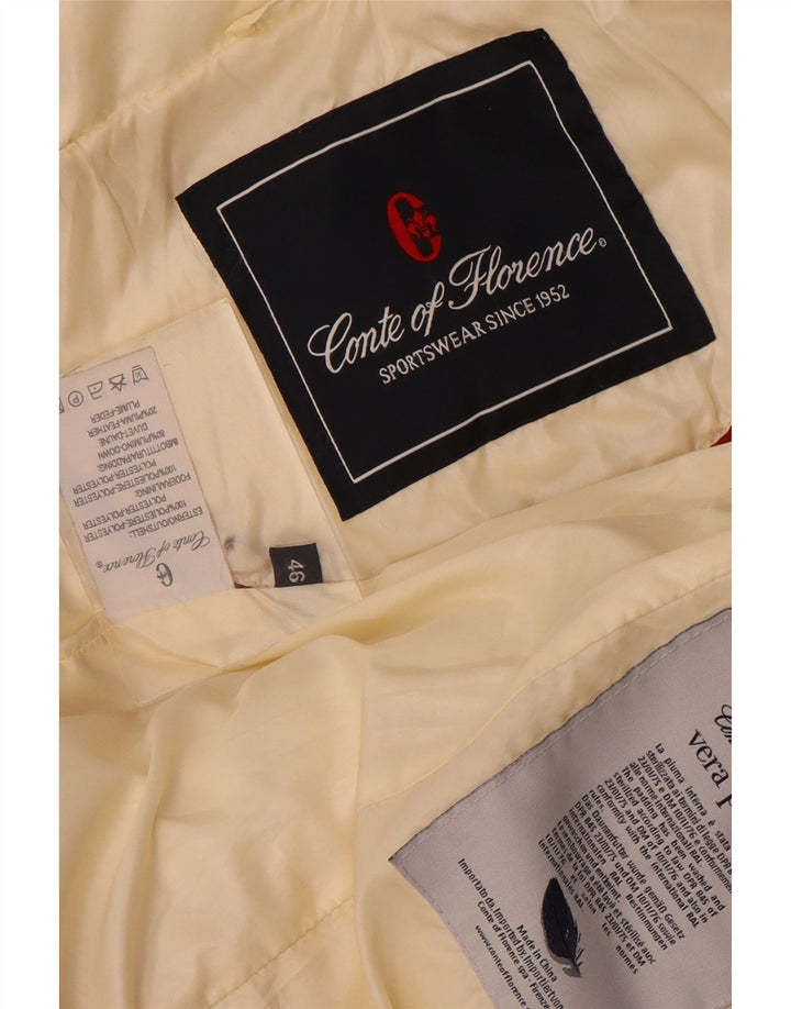 Γυναικείο παλτό Conte of Florence IT 46 Large Off White Polyester