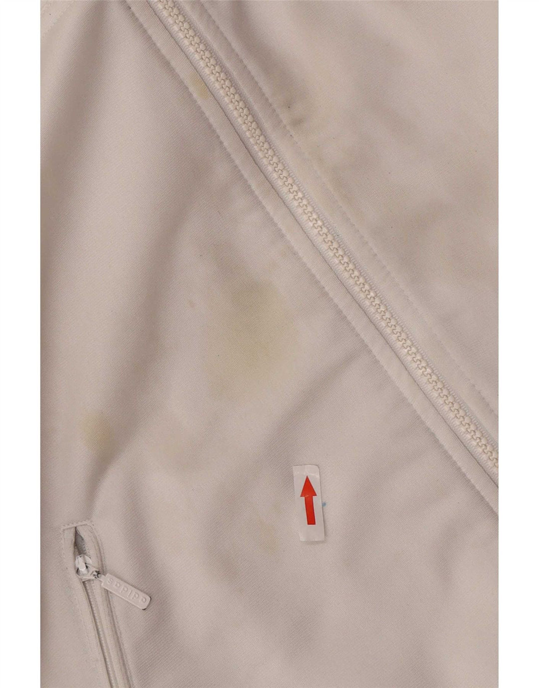 Ανδρική φόρμα Adidas Top Jacket UK 38/40 Medium White Polyester