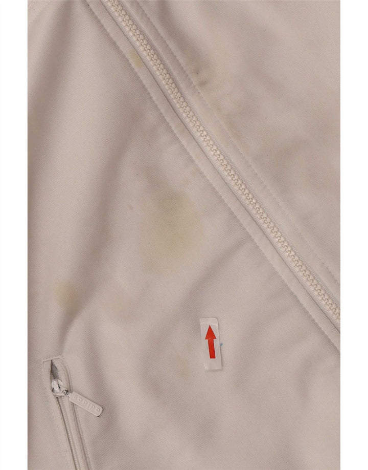 Ανδρική φόρμα Adidas Top Jacket UK 38/40 Medium White Polyester