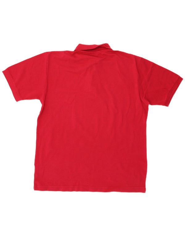 KAPPA Ανδρικό Πόλο Πουκάμισο XL Ροζ Βαμβακερό