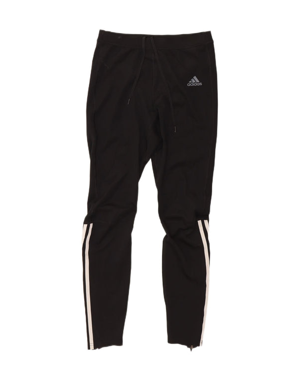 Γυναικεία αθλητική φόρμα Adidas Climalite UK 12 μεσαίο μαύρο πολυεστέρα