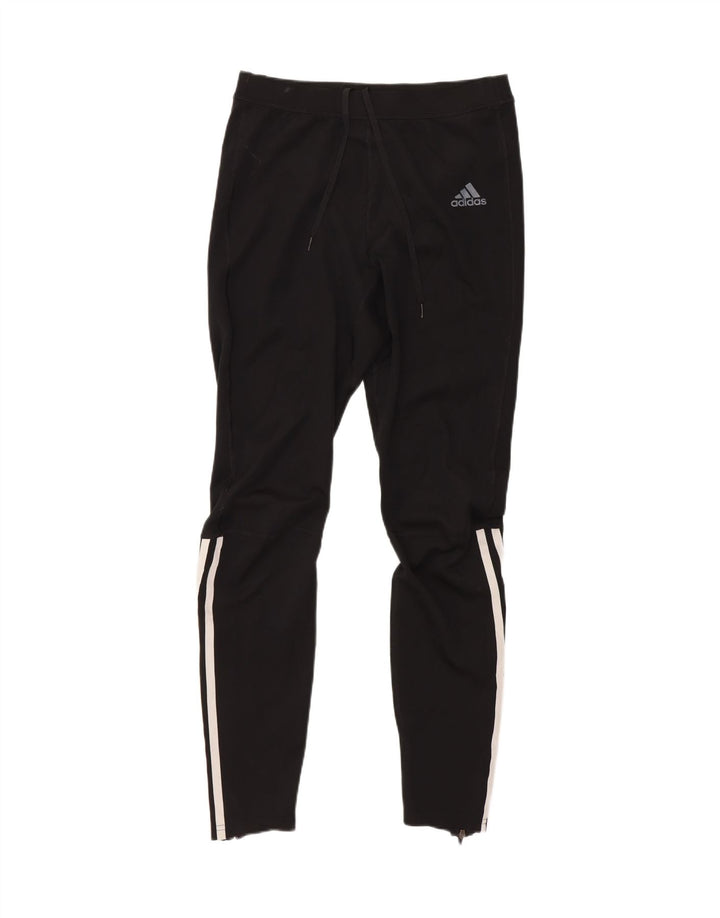 Γυναικεία αθλητική φόρμα Adidas Climalite UK 12 μεσαίο μαύρο πολυεστέρα