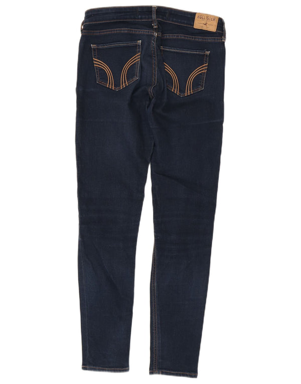 Hollister Γυναικεία Skinny Jeans US 5 Small W27 L31 Navy Blue Cotton