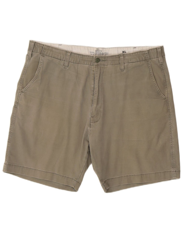 Ανδρικό σορτς Chino Levi's XL W40 Χακί βαμβακερό
