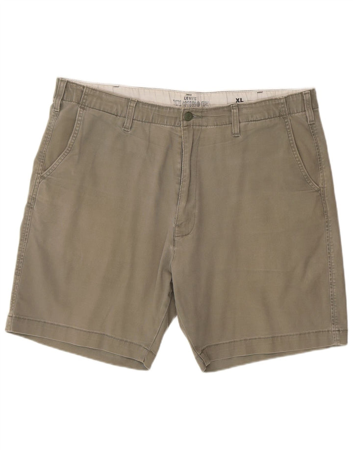 Ανδρικό σορτς Chino Levi's XL W40 Χακί βαμβακερό