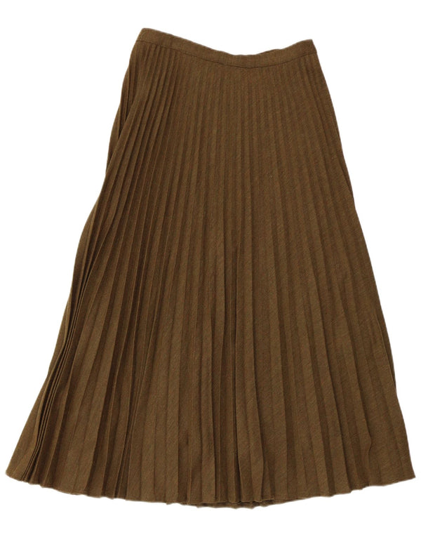 Anna E Cristina Γυναικεία Πλισέ Φούστα IT 44 Medium W26 Khaki