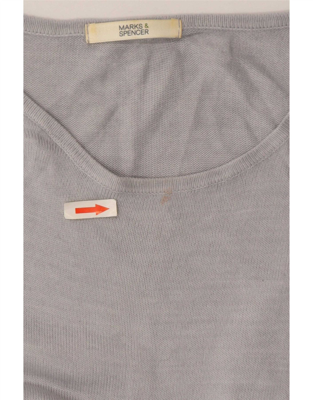 Marks & Spencer Γυναικείο πουλόβερ με λαιμόκαυστο UK 14 Large Grey