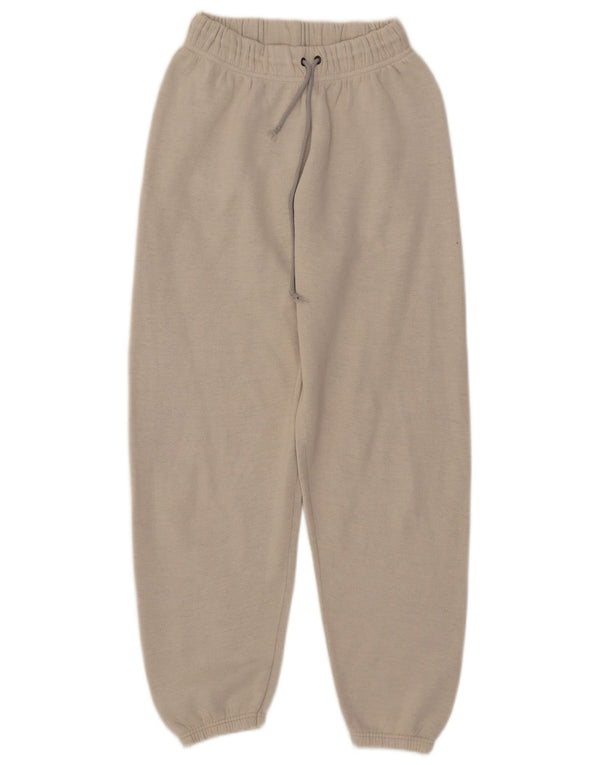 United Cotton γυναικεία αθλητική φόρμα παντελόνι Joggers UK 12 μεσαίο μπεζ βαμβακερό