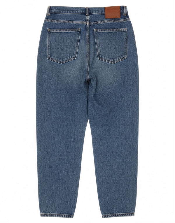 Benetton Γυναικεία ψηλόμεση τζιν IT 42 Medium W24 L26 Blue Cotton