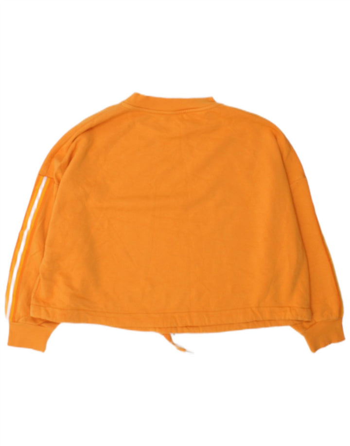 Marks & Spencer Γυναικεία φούτερ υπερμεγέθη Crop Jumper UK 14 Medium Orange