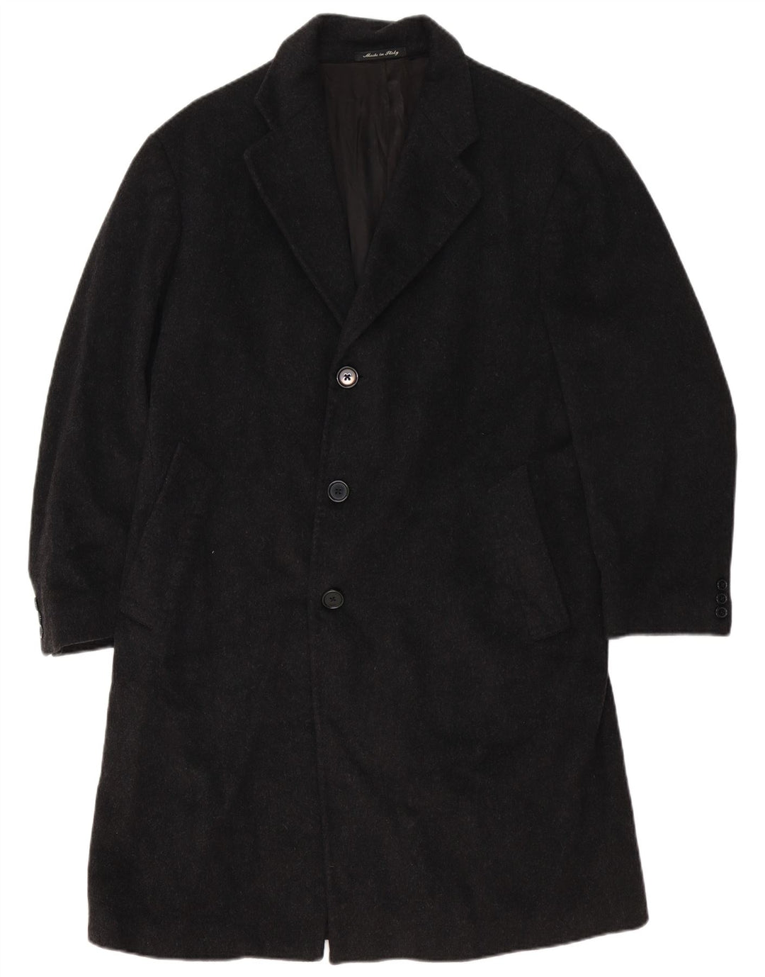 Fratelli Bacci Ανδρικό Πανωφόρι UK 40 Large Grey Cashmere