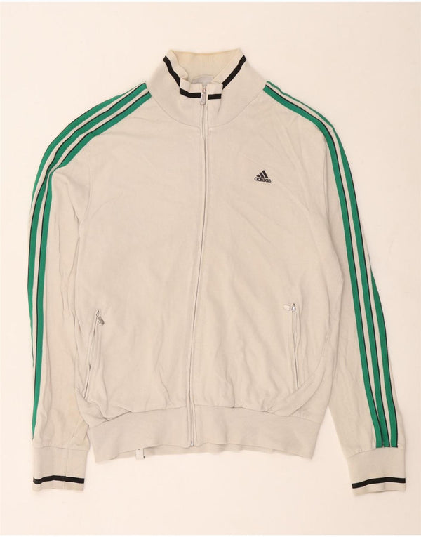 Ανδρική φόρμα Adidas Top Jacket UK 42/44 Μεγάλο λευκό βαμβακερό
