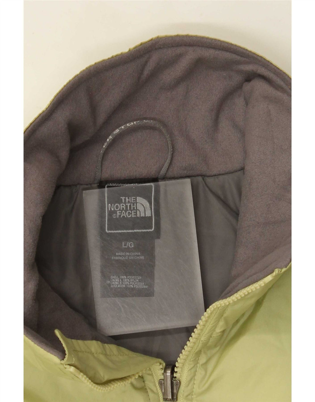 The North Face Γυναικείο Windbreaker Jacket UK 16 Large Yellow Polyester