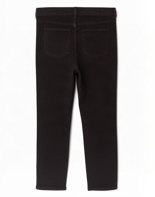 Marks & Spencer Γυναικεία Slim Fit Cropped Jeans UK 14 Large W34 L23 Black