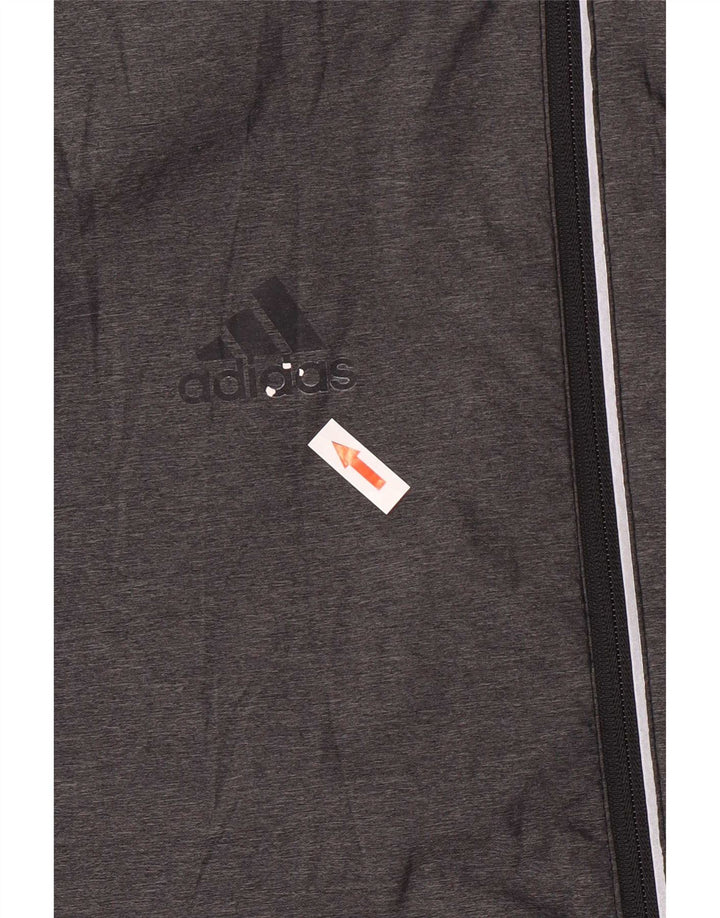 Ανδρικό Adidas Redhawk Graphic Rain Jacket UK 38 Medium Grey Colourblock