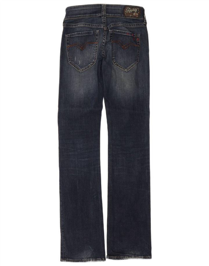 Replay Γυναικείο Bootcut Jeans W26 L34 Μπλε βαμβακερό