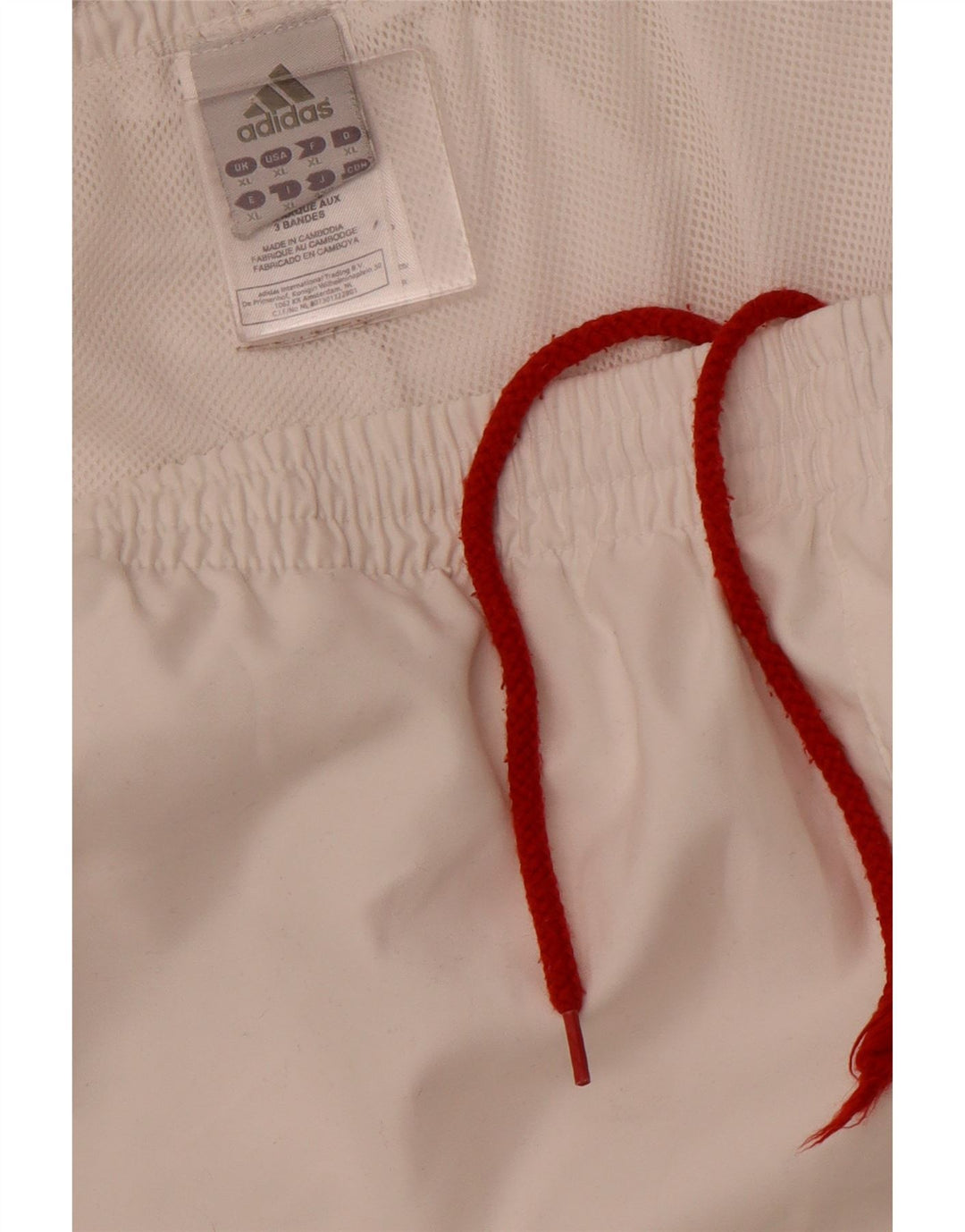 Ανδρικό αθλητικό σορτς Adidas XL Λευκό πολυεστέρα