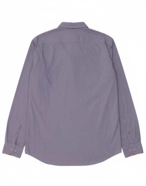 Tommy Hilfiger Ανδρικό πουκάμισο New York Fit Large Blue Pinstripe