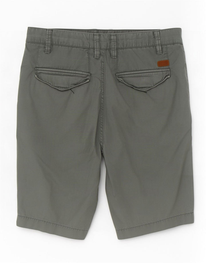 Ανδρικό σορτς Chino Timberland W29 Μικρό γκρι βαμβακερό