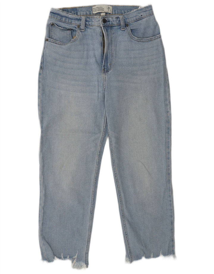ABERCROMBIE & FITCH Γυναικείο ίσιο τζιν US 6 Medium W28 L24 Blue