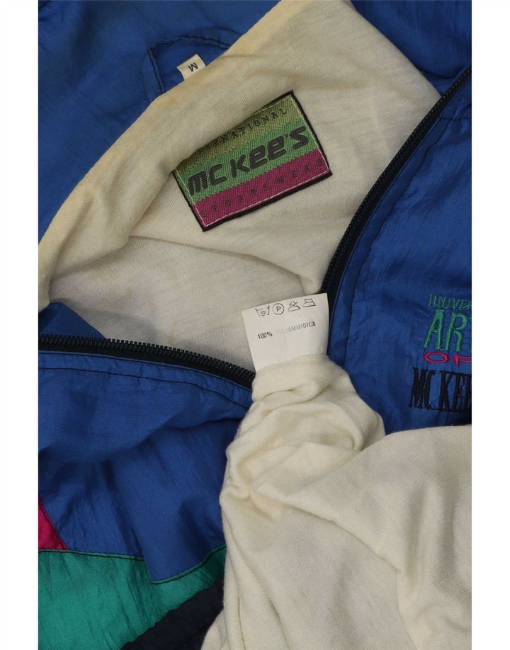 Ανδρική ρετρό αθλητική φόρμα MC Kee's Top Jacket μεσαίο μπλε χρώμα