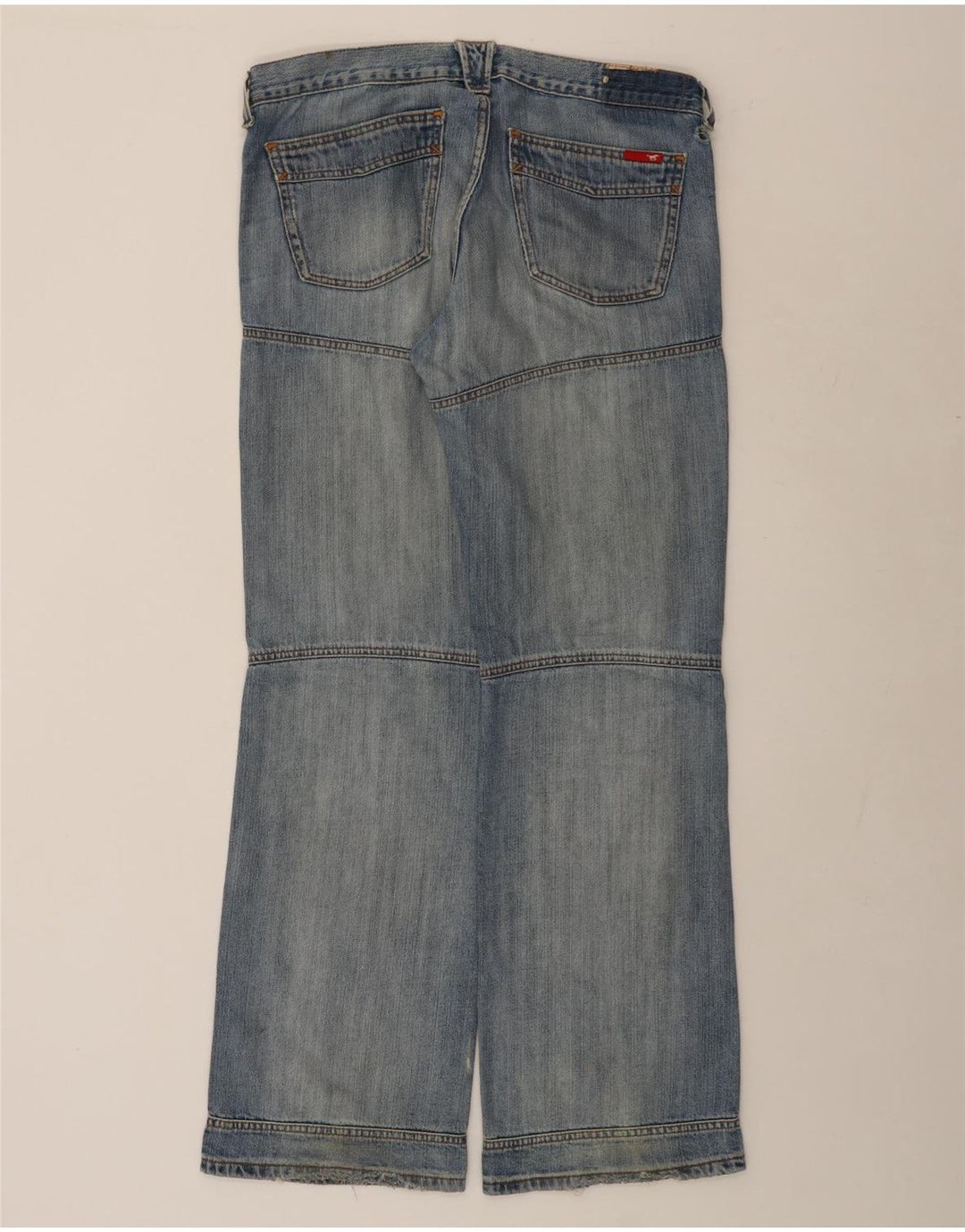 Ανδρικά ρούχα εργασίας MUSTANG ίσια τζιν W33 L34 Μπλε βαμβακερά