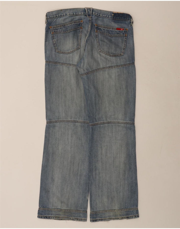 Ανδρικά ρούχα εργασίας MUSTANG ίσια τζιν W33 L34 Μπλε βαμβακερά