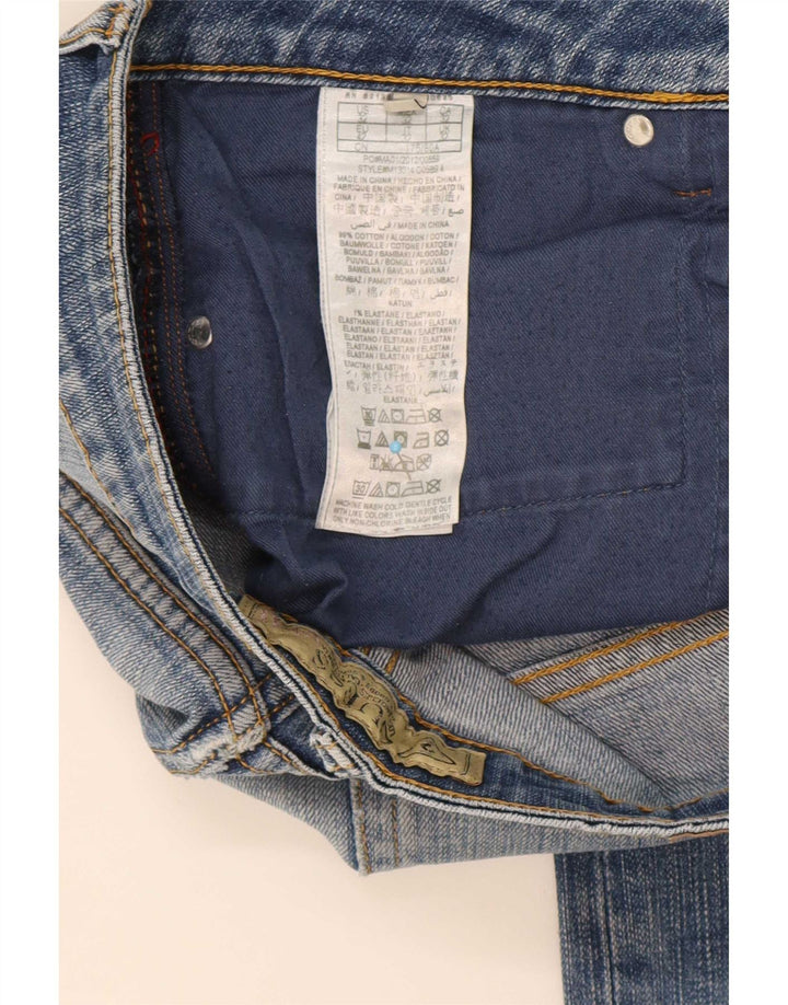Ανδρικό τζιν ίσιο Guess W32 L29 Μπλε βαμβακερό