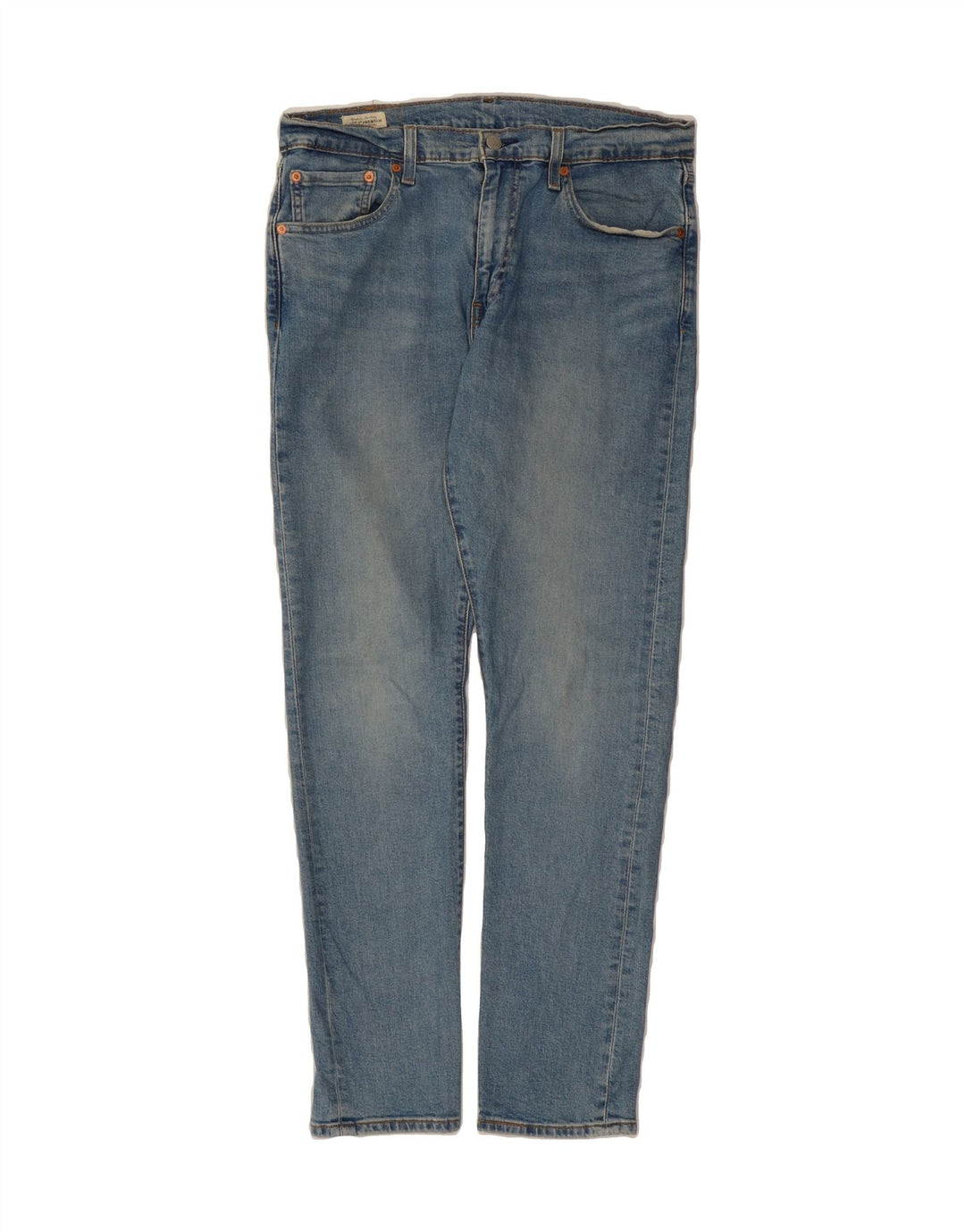 LEVI'S Womens 512 Slim Tapered Jeans W32 L32 Blue Cotton Vintage Levi's and Second-Hand Levi's from Messina Hembry 