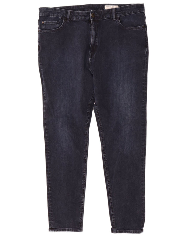 Marks & Spencer Womens The Magic Skinny Jeans UK 18 XL W34 L27 Navy Blue