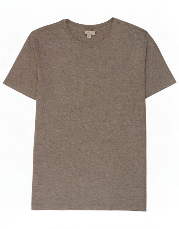 Reiss Ανδρικό T-Shirt Top Medium Grey Flecked Cotton