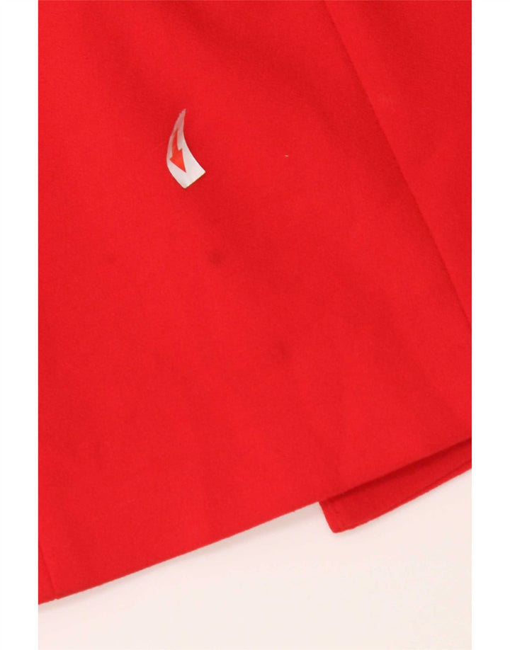 Zara Γυναικείο Σακάκι Μπλέιζερ UK 14 Medium Red Polyester