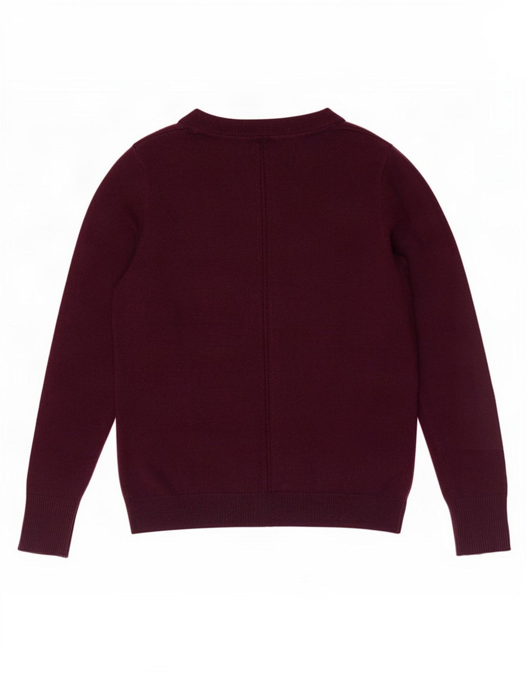 Γυναικείο πουλόβερ με ζακέτα Fat Face UK 12 Medium μπορντό πολυεστέρας