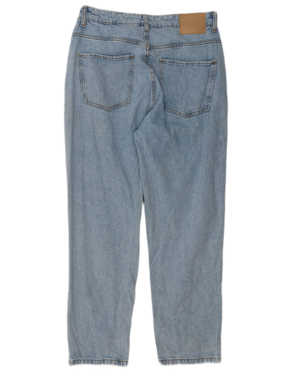 Zara Γυναικείο Straight Jeans EU 42 Large W32 L27 Μπλε βαμβακερό